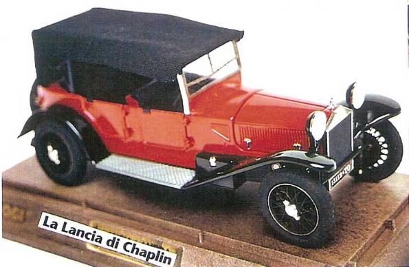 Lancia car owned by Charlie Chaplin